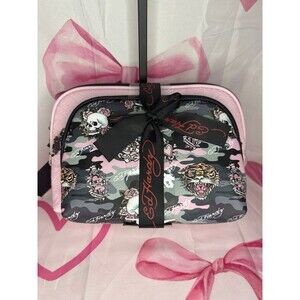 Ed Hardy Cosmetic Bag Set